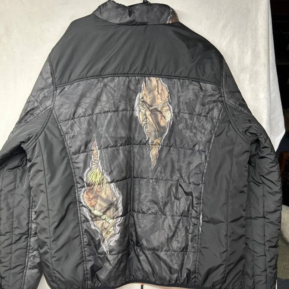 Men's Puffer Jacket Size 2XL.  Mossy Oak EUC Vintage Y2K